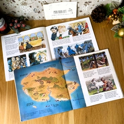 Combo 2 cuốn truyện kinh điển Robinson Crusoe và The Adventure of King Arthur, Used 477837