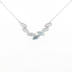 K18WG Dây chuyền kim cương 0.40CT - Hàng hiệu Chính hãng