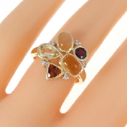 Nhẫn đá màu 14KYG 673077