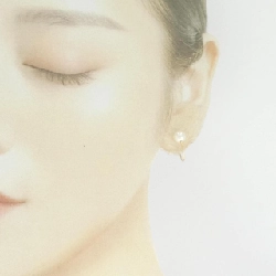 K18YG Bông tai ngọc trai Akoya 6.5mm - Hàng hiệu Chính hãng 871850