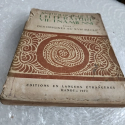 Anthologie de la lietterature Vietnamienne | 4 tập | in 1972 đến 1975 giấy tốt 507641