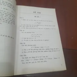 ĐỀ THI TUYỂN SINH môn TOÁN vào các trường Đại học 752846