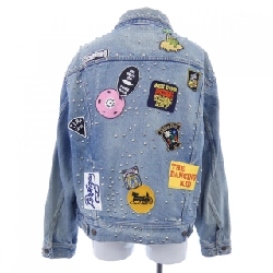 Jacket denim studded CELINE 2Q245646M thời kỳ Eddie - Hàng hiệu Authentic 892853