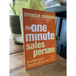 THE ONE MINUTE SALES PERSON - SPENCER JOHNSON 273550