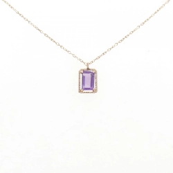 K10PG Amethyst Necklace - Hàng hiệu Authentic
