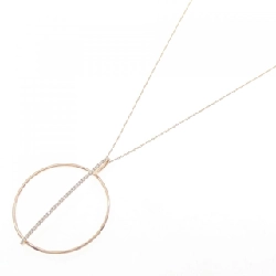 750PG/K18PG Dây chuyền kim cương 0.322CT - Hàng hiệu Chính hãng 851140