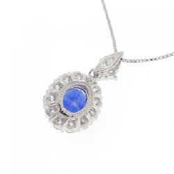 Dây chuyền Sapphire PT900/PT850 1.00CT - Hàng hiệu Chính hãng 858991
