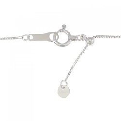 K18WG Dây chuyền kim cương chéo 0.26CT - Hàng hiệu Authentic 869059