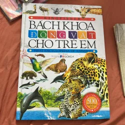 Bách khoa động vật cho trẻ em- khổ A3 to in màu