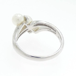 Nhẫn ngọc trai Akoya K18WG 670574