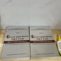 Luật hợp đồng việt Nam 2 cuốn 