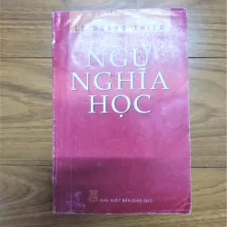 Sách: Ngữ nghĩa học - TG: Lê Quang Thiêm 726333