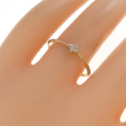 Nhẫn kim cương K18YG 0.10CT - Hàng hiệu chính hãng 853265