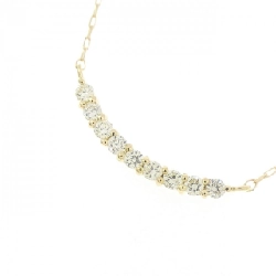 K18YG Dây chuyền kim cương 0.10CT - Hàng hiệu Chính hãng 859041