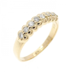 Nhẫn kim cương K18YG 0.16CT