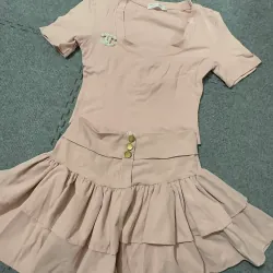 Set áo váy hồng 1008554