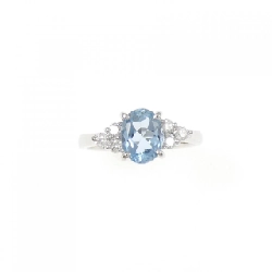 Nhẫn Aquamarine PT900 1.01CT 667810