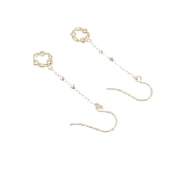 K18YG Bông tai kim cương 0.06CT - Hàng hiệu Chính hãng 877447