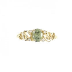 Nhẫn Garnet Xanh K18YG - Hàng hiệu Chính hãng 855067