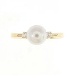 Nhẫn ngọc trai Akoya K18YG 5.6mm 672818