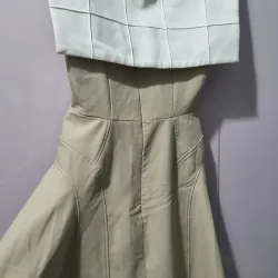 Đầm phối cổ xinh 745645