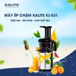 Máy ép chậm KALITE KL-531. nhỏ gọn, êm ái, bền bỉ 932241