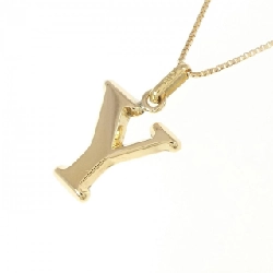 K18YG Chữ cái Y Dây chuyền - Hàng hiệu Chính hãng 861368