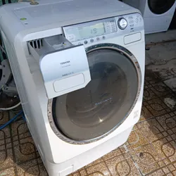 Máy giặt nội địa nhật 110V có sấy khô mặc ngay 675012