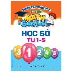 Thiên Tài Toán Học (3 - 4 Tuổi) - Học Số Từ 1-5 - Hà Thu Quang