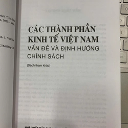 CÁC THÀNH PHẦN KINH TẾ VIỆT NAM VẤN ĐỀ VÀ ĐỊNH HƯỚNG CHÍNH SÁCH - TRẦN ĐÌNH THIÊN 544257