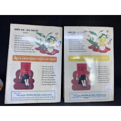 Com bo 2 cuốn Món ăn bài thuốc (Quyển 1, 2) - Bùi Kim Tùng, mới 60% (ố vàng), 1995 SBM3001 347684
