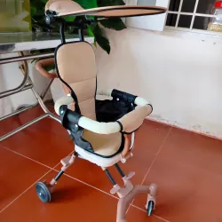 Xe đẩy em bé gấp gọn tiện lợi xài vài lần 930906