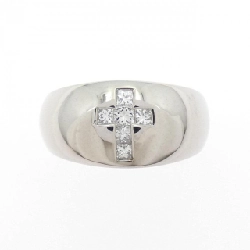 Nhẫn kim cương K18WG chéo 0.30CT - Hàng hiệu chính hãng 849446