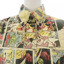 Áo sơ mi ngắn tay PRADA P460CM S181 1QAQ 630862