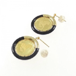 K18YG Onyx Bông tai - Hàng hiệu Chính hãng 870535