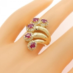 Nhẫn Ruby K18YG - Hàng hiệu Chính hãng 847782