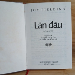 Tiểu Thuyết Lần Đầu - Joy Fielding 457794
