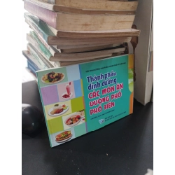 Thành phần dinh dưỡng các món ăn đường phố phổ biến 356748