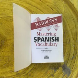 MASTERING SPANISH VOCABULARY- BARRON’S 1029356