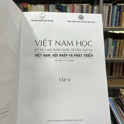VIỆT NAM HỌC( tập II) 702607