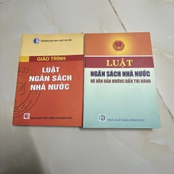 Combo Giáo trình Luật ngân sách nhà nước