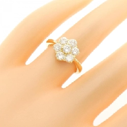 Nhẫn kim cương hoa K18YG 1.05CT 668425