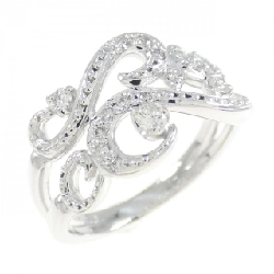 Nhẫn kim cương K18WG 0.17CT - Hàng hiệu chính hãng