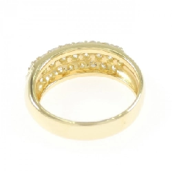 Nhẫn kim cương Pavé K18YG 0.80CT 670562