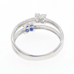 Nhẫn Sapphire Hoa K14WG - Hàng hiệu Chính hãng 850578