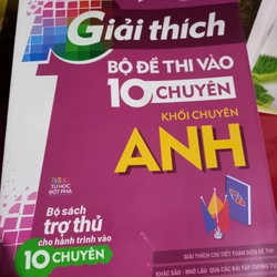giải thích bộ đề thi chuyên anh