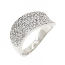 Nhẫn kim cương Pave PT900 0.50CT - Hàng hiệu Authentic