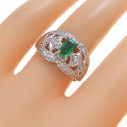 Nhẫn Emerald PT900 0.382CT - Hàng hiệu Chính hãng 853198
