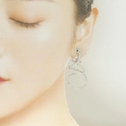 K18WG Bông tai kim cương 1.37CT - Hàng hiệu Chính hãng 870128