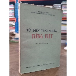Từ điển trái nghĩa tiếng Việt - Dương Kỳ Đức chủ biên 499484